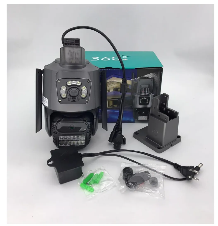 Cámara de Seguridad PTZ Dual Lens + IA: ¡Vigila tu hogar al 50% DCTO!