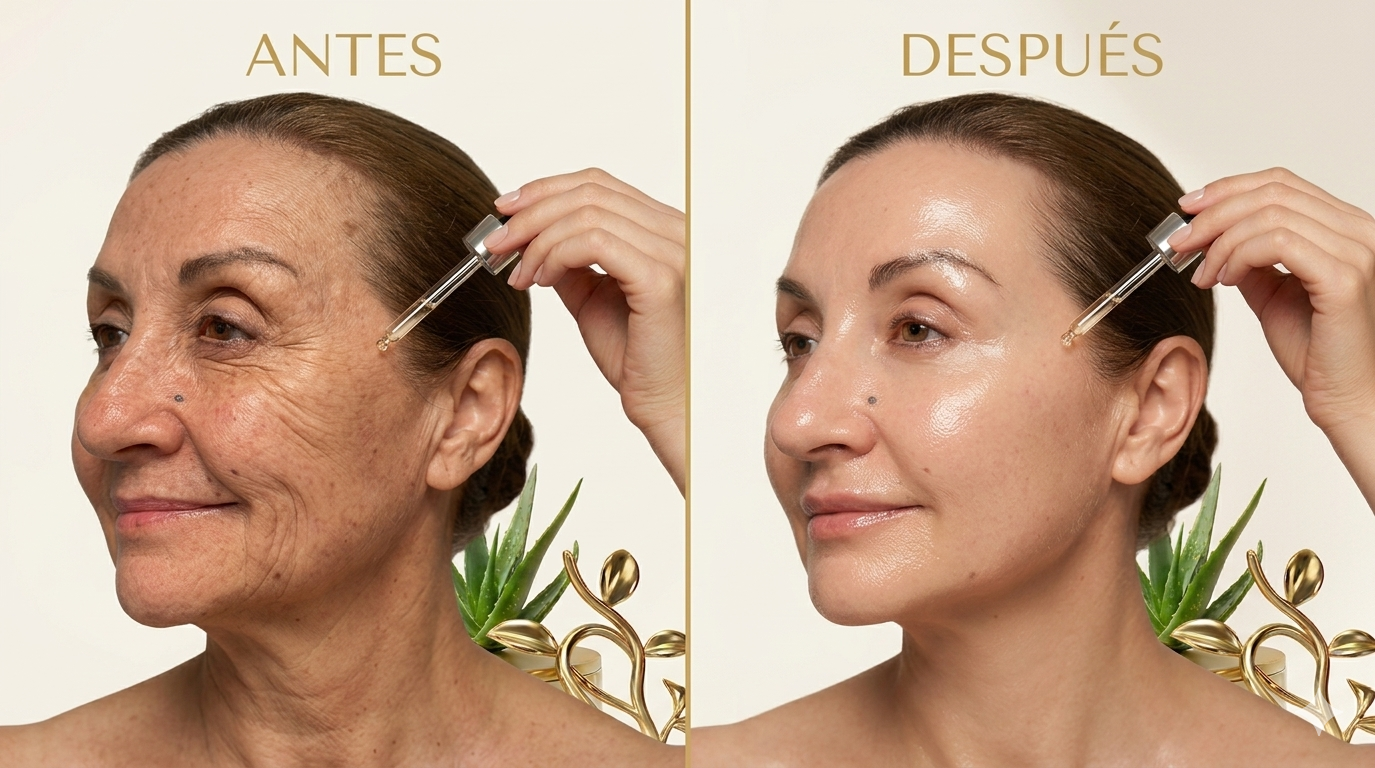 Sérum Facial De Colágeno: El Secreto para una Piel Joven, Firme y Sin Arrugas