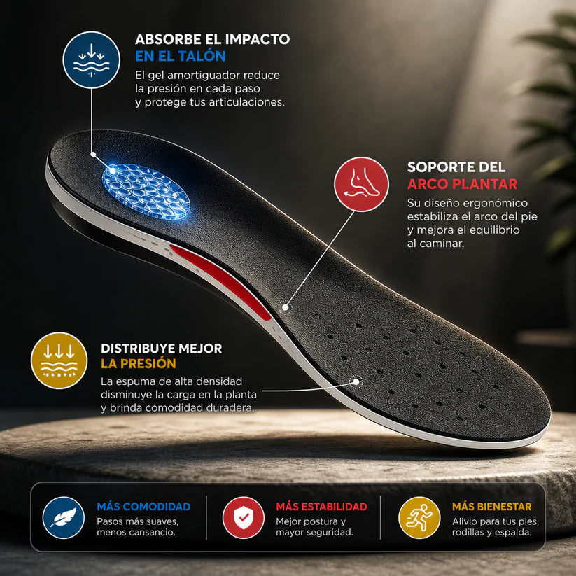 Plantilla Ortopédica PlantarComfort Pro