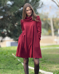 Vestido Dalila Burdeo