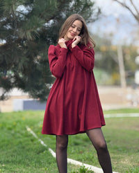 Vestido Dalila Burdeo