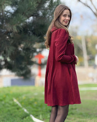 Vestido Dalila Burdeo