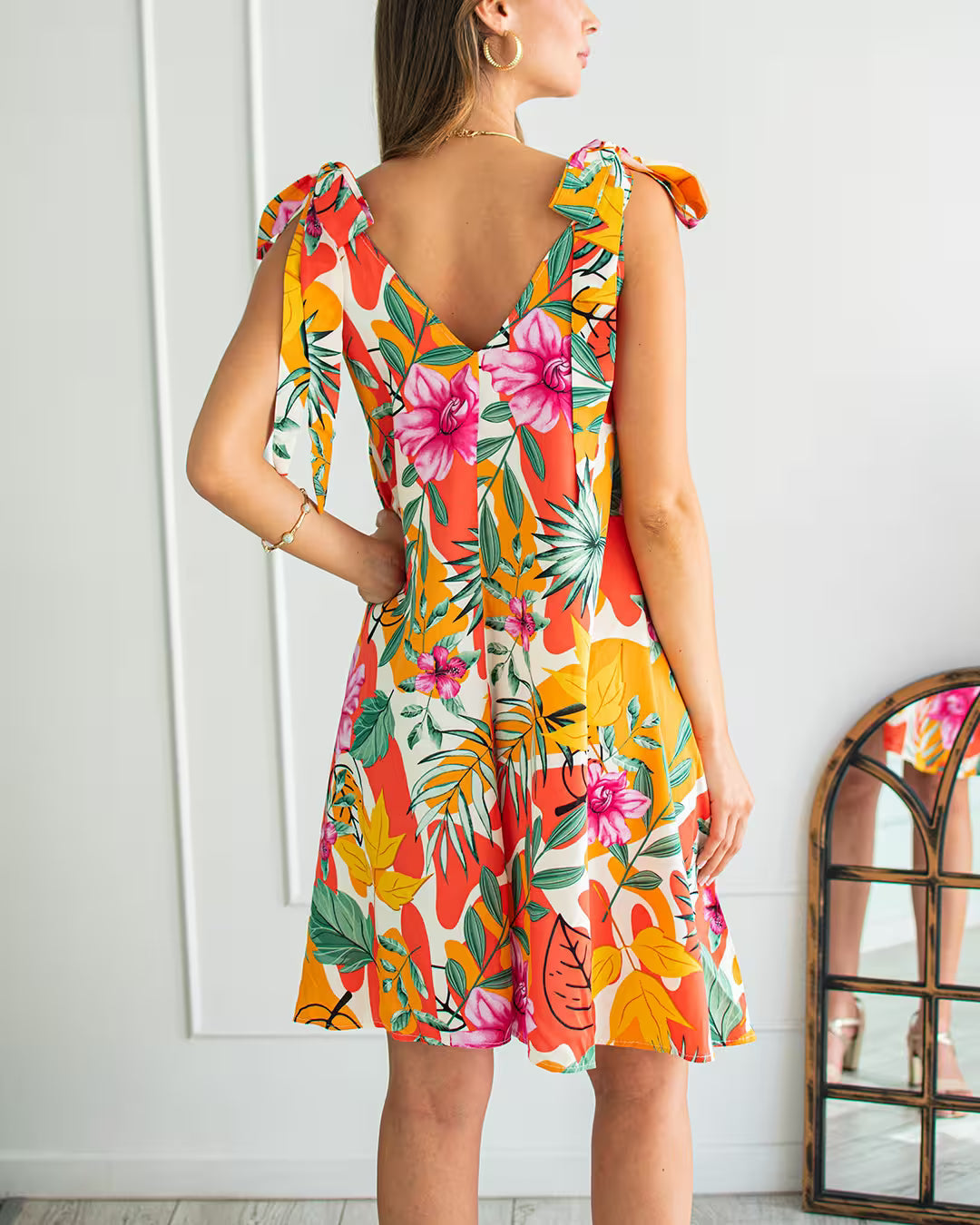 Vestido Catania - Tonos Naranja