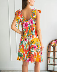 Vestido Catania - Tonos Naranja
